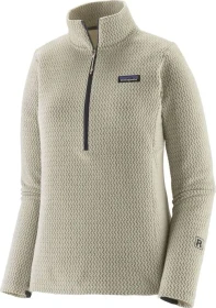 Patagonia R1 Air Fleece Zip-Neck Pullover wool white (Damen)