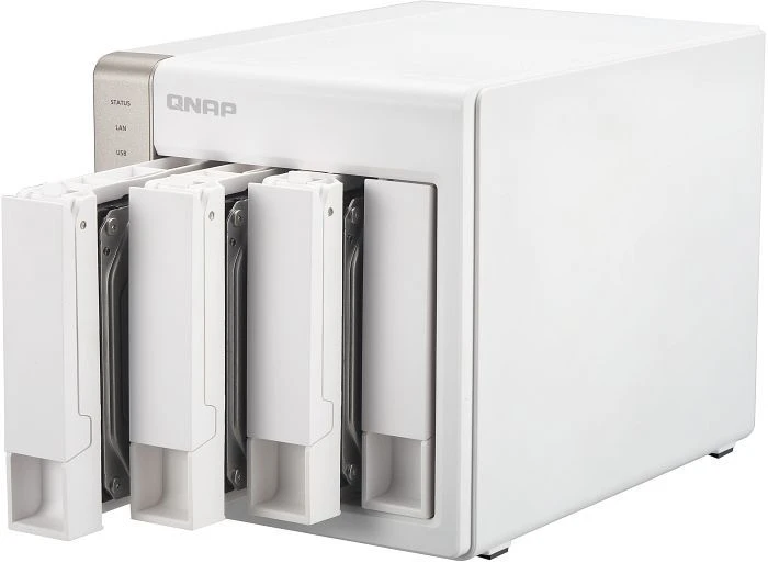 QNAP Turbo Station TS-451, 1GB RAM, 2x RJ-45 1000Base-T, 2x USB-A 3.0