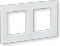 eQ-3 Homematic HmIP-GF2 Glasrahmen 2-fach, weiß Vorschaubild
