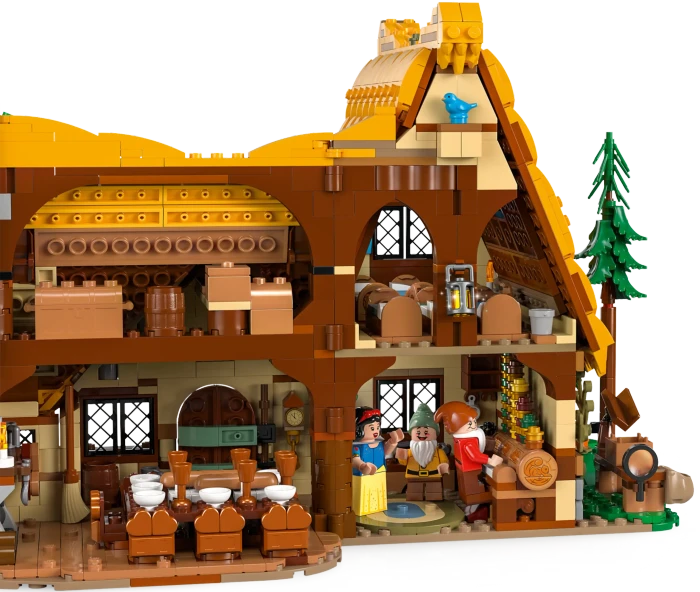 LEGO Disney - Die Hütte von Schneewittchen und den sieben Zwergen