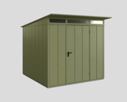 EcoStar Elegant Premiumline Typ 2 Gerätehaus moosgrün