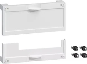 Hager Abdeckungenset für Multimedia Kit für Patch-Panel und für 3-fach-Steckdose