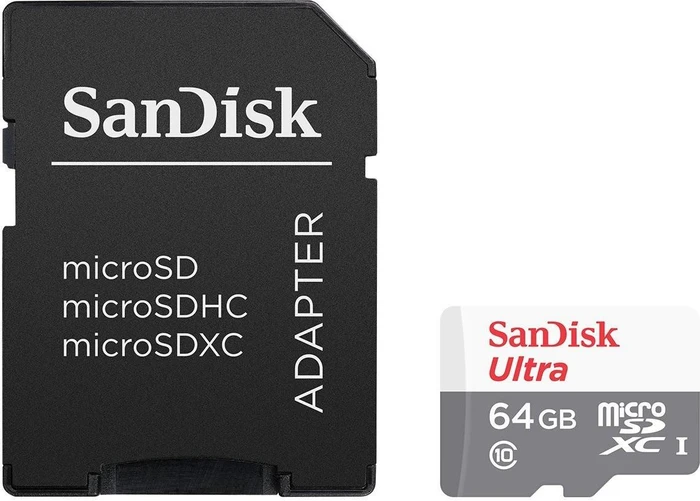SanDisk Ultra, microSD UHS-I, Rev-NS