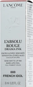 Lancôme L'Absolu Rouge Drama Ink Lippenstift 888 french idol, 6ml