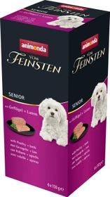 animonda Vom Feinsten Senior Geflügel und Lamm, 900g (6x 150g)