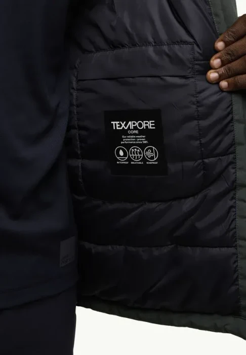 Jack Wolfskin Tempeltor Funktionsjacke slate green (Herren)