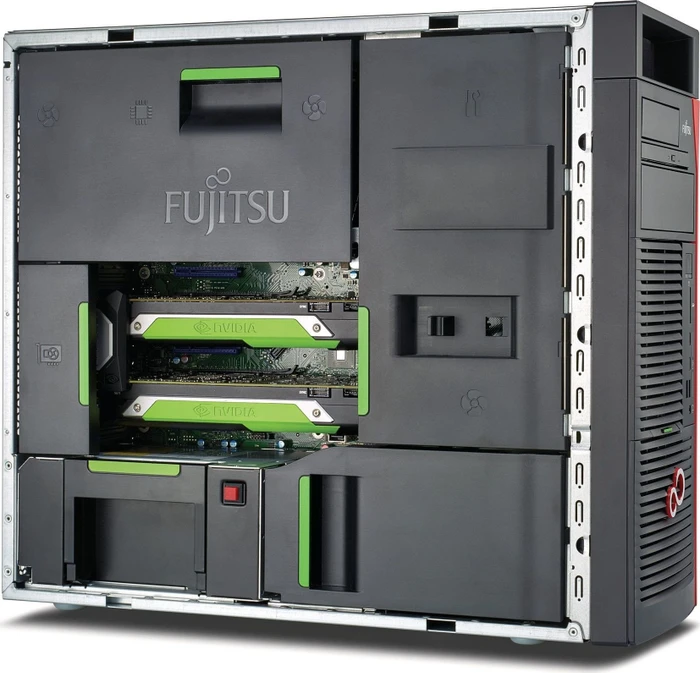 Fujitsu Celsius M770, Xeon W-2125, 16GB RAM, 256GB SSD, Quadro P2000