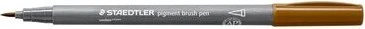 Staedtler pigment brush pen 371 umbra