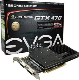 EVGA GeForce GTX 470 Hydro Copper FTW, 1.25GB GDDR5, 2x DVI, Mini HDMI (012-P3-1479)