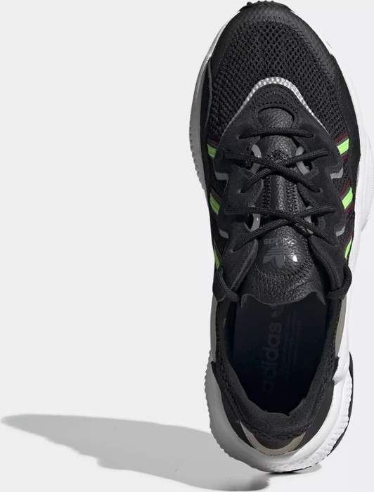 adidas Ozweego core black/solar green/onix (Herren)