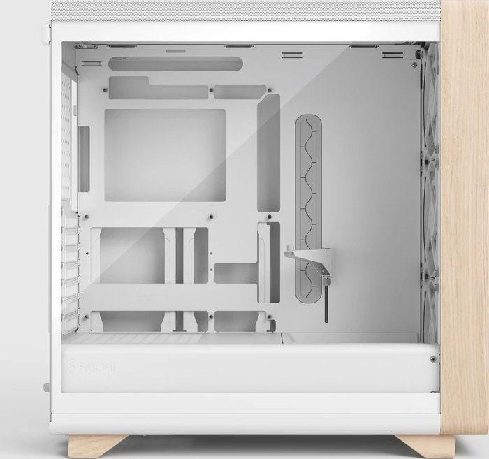 Fractal Design Summit Chalk White TG Clear, Glasfenster