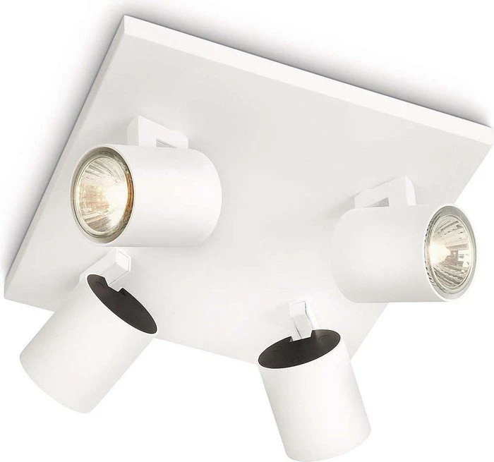 Philips myLiving Spot Runner 4-flammig weiß
