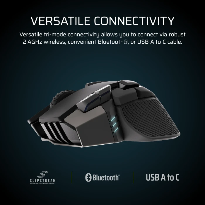 Corsair Ironclaw Wireless SE, USB/Bluetooth