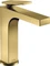 Hansgrohe Axor Citterio 160 Waschbeckenarmatur mit Hebelgriff Ablauffernbedienung und Rautenschliff polished goldoptik Vorschaubild