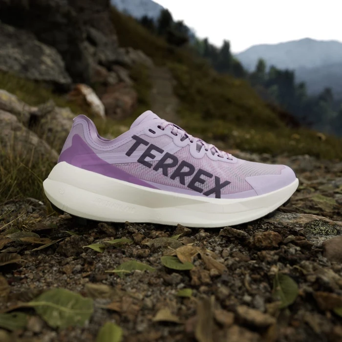 adidas Terrex Agravic Speed powder plum/aurora plum/lucid red (Damen)