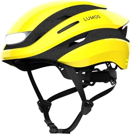 Lumos Ultra MIPS Helm raincoat yellow