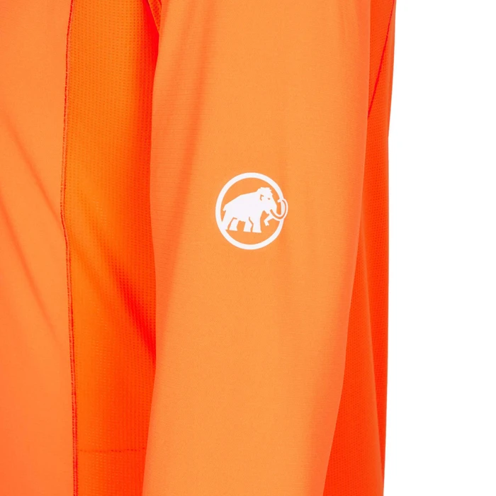 Mammut Aenergy FL Half Zip Funktionsshirt langarm tangerine/dark tangerine (Herren)