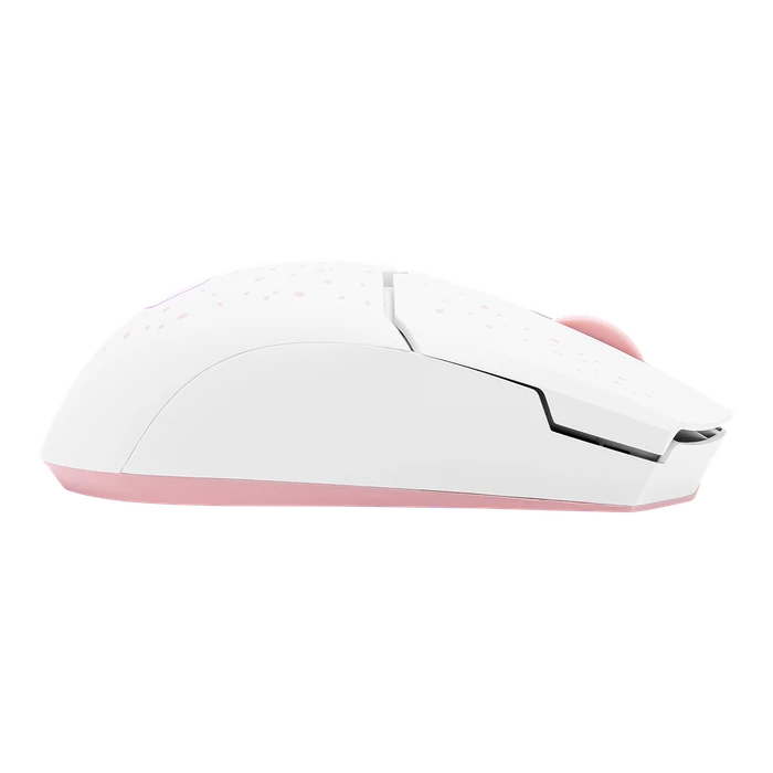 Cooler Master MasterMouse MM712 Gaming Maus weiß/rosa, Sakura Limited Edition, USB/Bluetooth