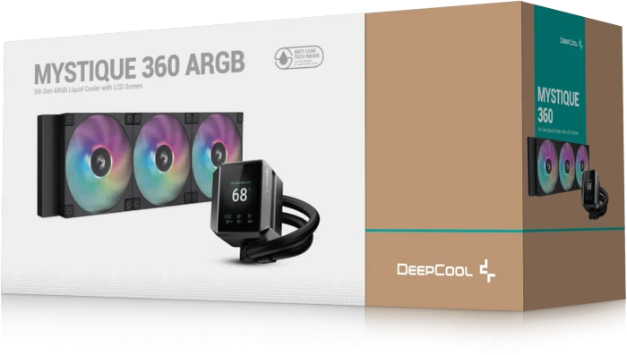 DeepCool Mystique 360 ARGB, schwarz
