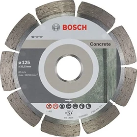 Bosch Professional Standard for Concrete Diamanttrennscheibe, 125x1.6x22.23mm, 10 Stück