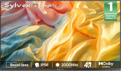Sylvox 55" Volle Sonne-Außenfernseher (Pool Pro Series)