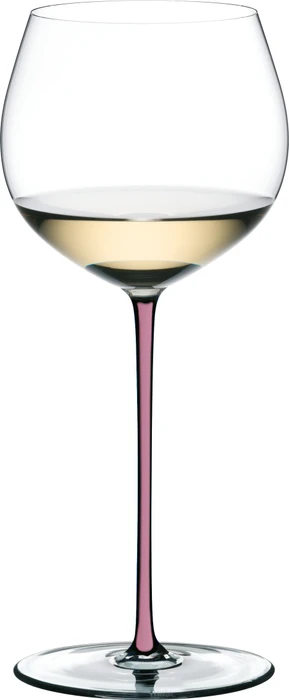 Riedel Fatto A Mano Oaked Chardonnay Weißweinglas mauve