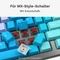 Glorious GPBT Gradient V2 Keycaps, Kunststoff (PBT), Daydream, mehrfarbig, 135 Tasten, ISO-DE Vorschaubild