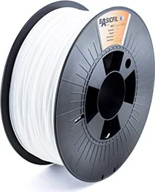 Basicfil PETG, signal white, Spule, 1.75mm, 1.00kg