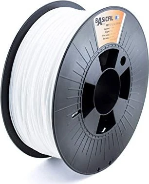 Basicfil PETG, signal white, Spule, 1.75mm, 1.00kg