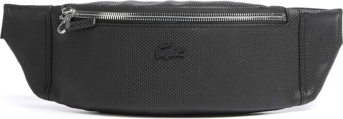Lacoste Chantaco Leder Bauchtasche schwarz