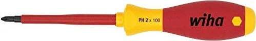 Wiha SoftFinish electric 321N Kreuzschlitz Schraubendreher, PH2x100mm