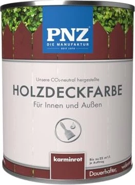 PNZ Holzdeckfarbe karminrot, 250ml