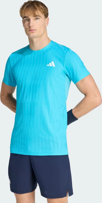 adidas Tennis Climacool+ Airchill Freelift Funktionsshirt kurzarm signal cyan (Herren)