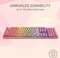 Razer Huntsman Quartz Pink, Razer Clicky Optical PURPLE, USB, US Vorschaubild
