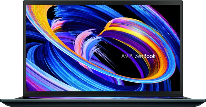 ASUS ZenBook Pro Duo 15 OLED UX582ZW-H2004X, Celestial Blue, Core i9-12900H, 32GB RAM, 1TB SSD, GeForce RTX 3070 Ti, DE