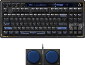 8BitDo Retro 87 Mechanical Keyboard, Mecha BREAK: Panther, schwarz, Kailh Box Jellyfish X, USB/Bluetooth, US (RET00622)