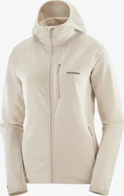 Salomon Essential Lightwarm Hooded Funktionsjacke rainy day (Damen)