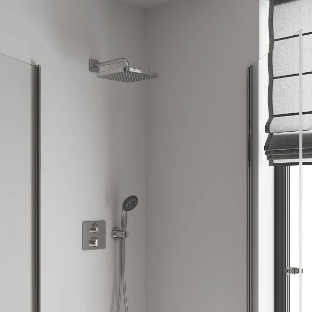 Grohe Vitalio Comfort Kopfbrause 250mm, 9.5l, mit 1 Strahlart chrom