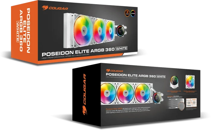 Cougar Poseidon Elite ARGB 360 White