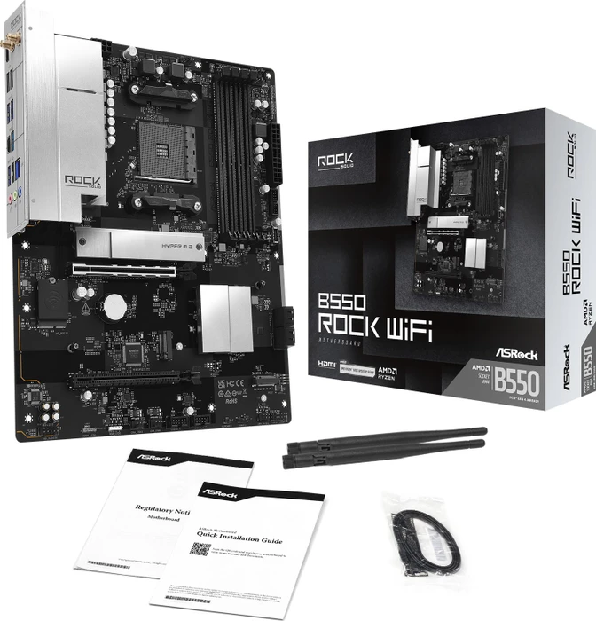 ASRock B550 Rock WiFi (AMD AM4)