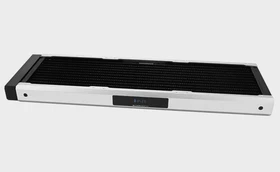 Barrow BarrowCH Chameleon Fish Series Radiator 360, POM, matt silver, mit Display