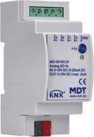 MDT Analog Ein-/Ausgang AIO 4-fach, 2TE REG (AIO-0410V.01)