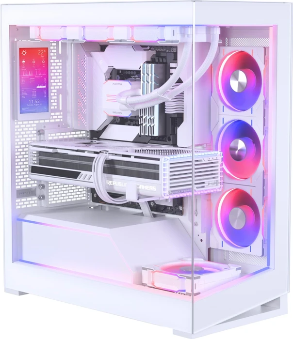 Phanteks Hi-Res LCD Display 5.5", Monitor Kit, weiß