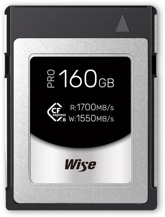Wise Advanced CFX-B PRO Series R1700/W1550 CFexpress 2.0 Type B 160GB