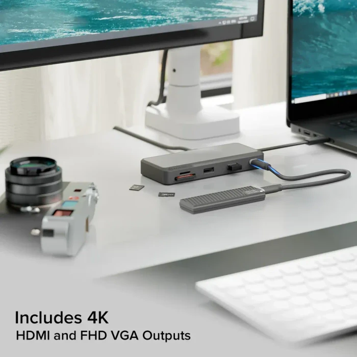 Alogic Fusion Pro TOUR USB-C Travel Dock, USB-C 3.0 [Stecker]