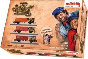 Märklin - Start up Spur H0 Güterwagenset - Offenes Güterwagen-Set König Alfons, Frau Waas und Herr Ärmel