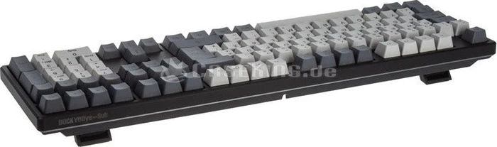 Ducky One PBT, schwarz/grau, MX BLACK, USB, DE