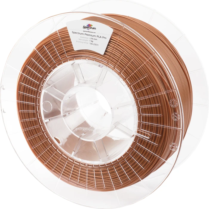 Spectrum PLA Pro, rust copper, Spule, 1.75mm, 1.00kg