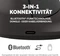 Fellowes Breyta Plus Vertical Mouse, medium, Linkshänder, schwarz, USB/Bluetooth Vorschaubild