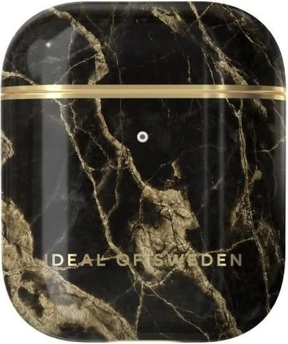 iDeal of Sweden Printed AirPods 1&2 Case Golden Smoke Marble